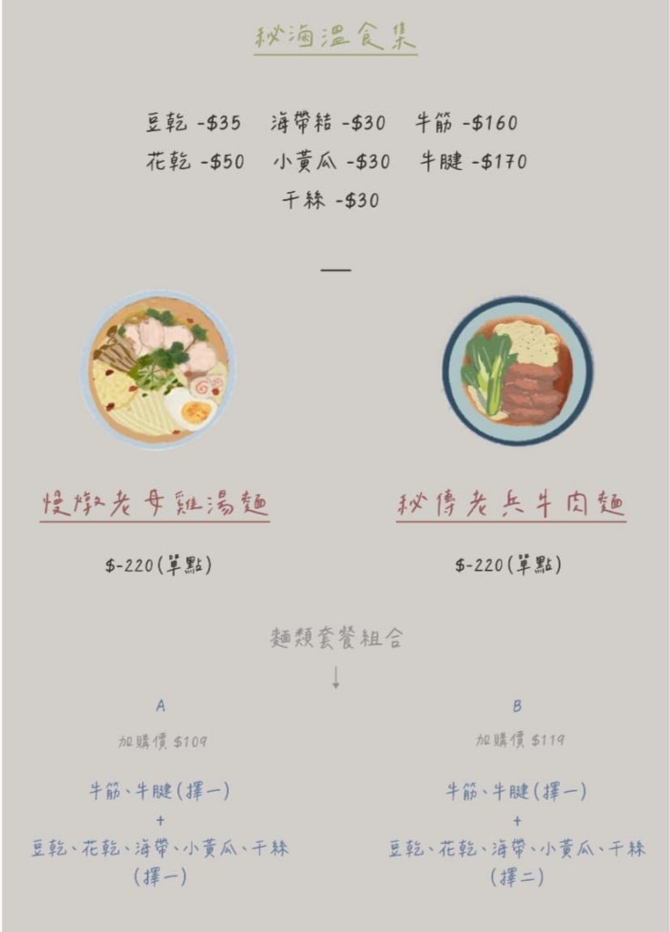 【美食】台北中山「MJ餐酒館(私廚)」行天宮商業午餐推薦,慢燉老母雞湯麵、秘傳老兵牛肉麵都好吃!(台北包場、場地租借) - 第8張圖