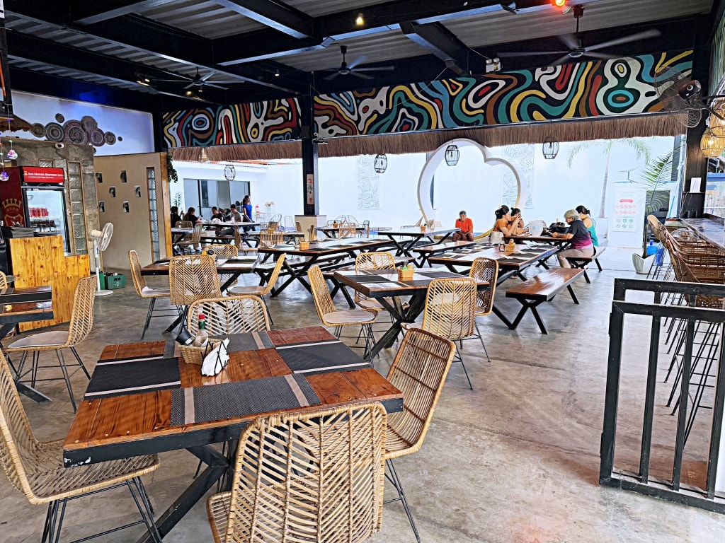 【菲律賓美食推薦】墨寶「One Piece Bistro」墨寶人氣義式餐廳推薦,氣氛超chill現場還有音樂表演! - 第2張圖