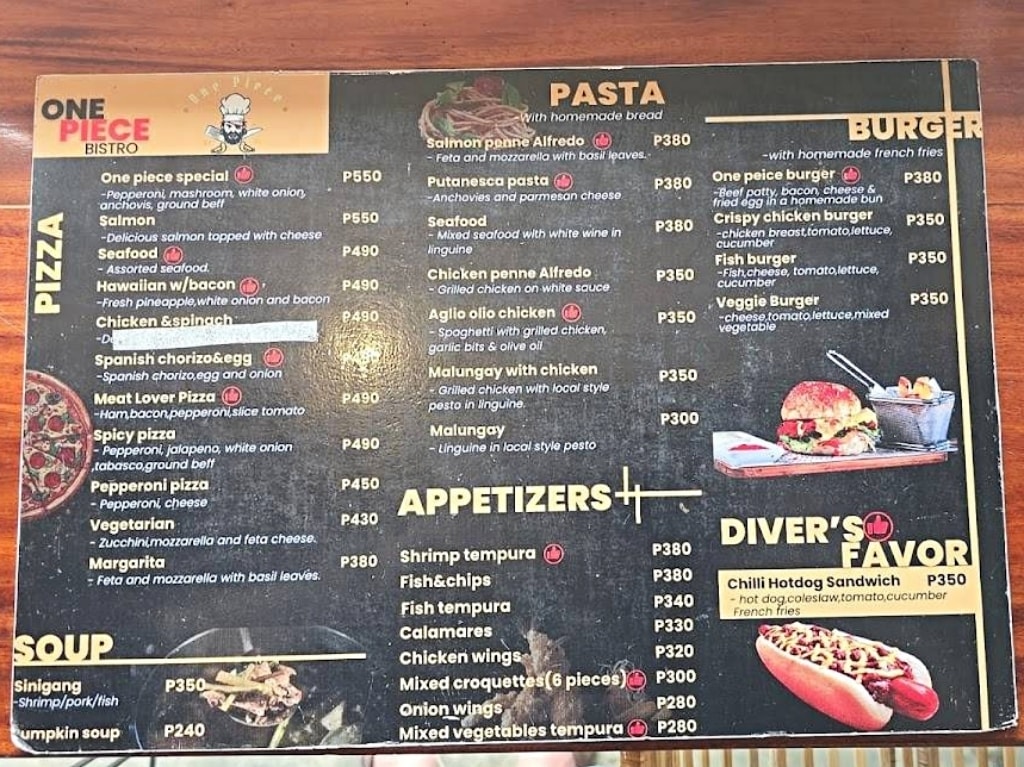 【菲律賓美食推薦】墨寶「One Piece Bistro」墨寶人氣義式餐廳推薦,氣氛超chill現場還有音樂表演! - 第5張圖