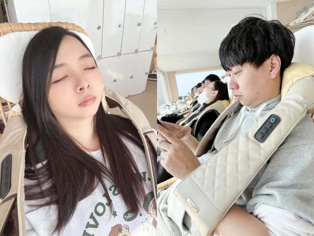 【釜山景點推薦】「Footbath Cafe View」白淺灘文化村熱門足浴咖啡廳，邊泡腳邊看海真的太chill了!