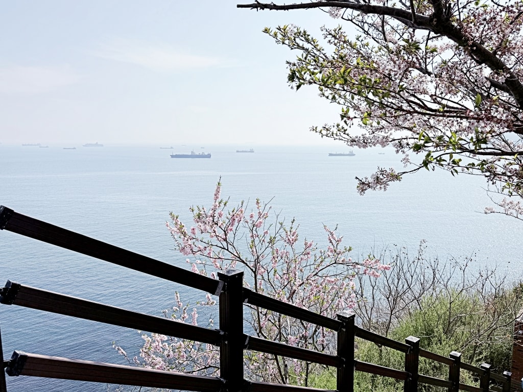 【釜山景點推薦】「白淺灘文化村 Huinnyeoul Culture Village」影島必訪海景文化藝術村，絕美海景第一排超好拍!