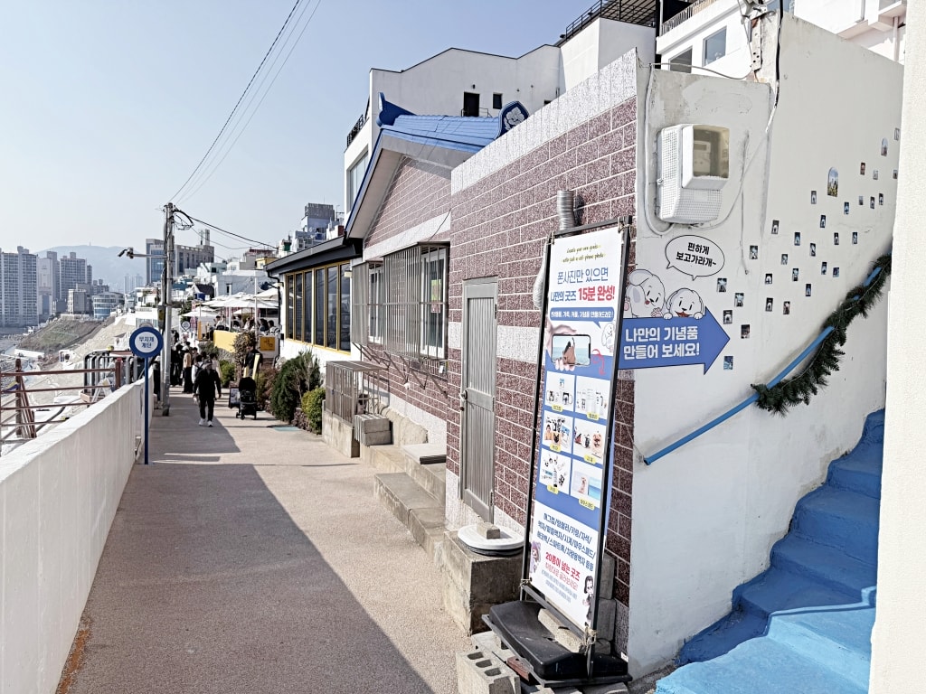 【釜山景點推薦】「白淺灘文化村 Huinnyeoul Culture Village」影島必訪海景文化藝術村，絕美海景第一排超好拍!