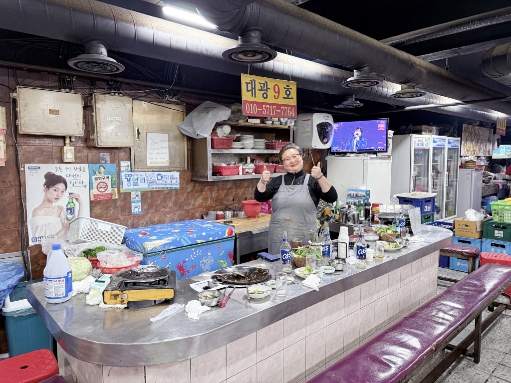 【釜山美食推薦】「大光烤腸대광곱창」南浦洞烤腸一條街，內臟控狂喜全程姨母代烤!