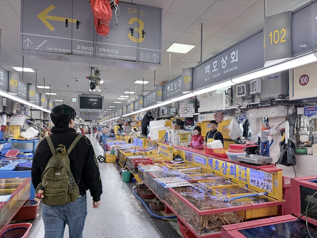 【釜山美食推薦】「札嘎其市場」韓國最大海鮮市場,現買現煮才夠新鮮! - 第7張圖 【釜山美食推薦】「札嘎其市場」韓國最大海鮮市場,現買現煮才夠新鮮!