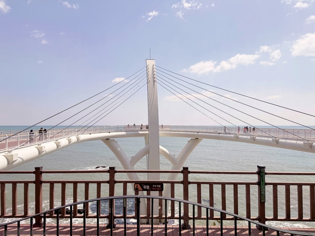 【釜山景點推薦】「海雲台藍線公園海岸列車」全面海座位車廂，絕美海景一覽無遺!