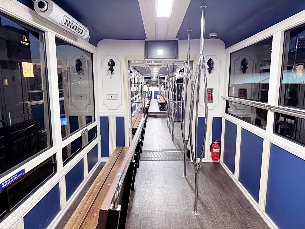 【釜山景點推薦】「海雲台藍線公園海岸列車」全面海座位車廂，絕美海景一覽無遺!